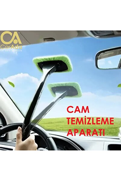 CarAda Araba Camı Temizleme Seti, Cam Temizleme Aparatı