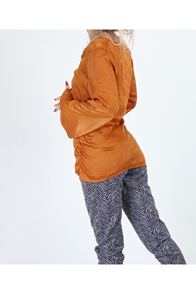 b.young Blouse, Brown