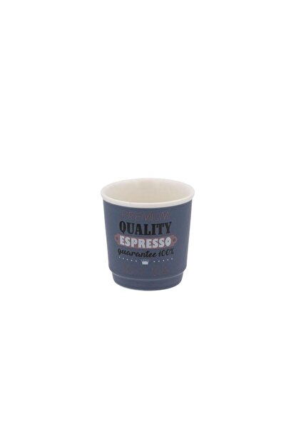 ÇIRPAN EV LACİVERT BASKILI ESPRESSO BARDAK 90ML