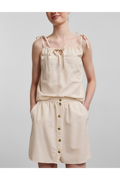 PIECES Tank top, Beige