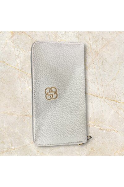 Ebrar Çeyiz White Stylish Convenient Wallet
