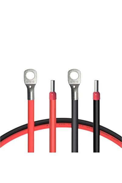 OEM Cable 10 mmp red/black, M8 lug at one end and PIN at the other, length -2...