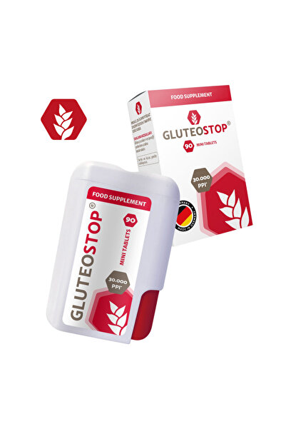 Gluteostop ® Gluten Parçalayan Gıda Takviyesi (90 Mini Tablet)