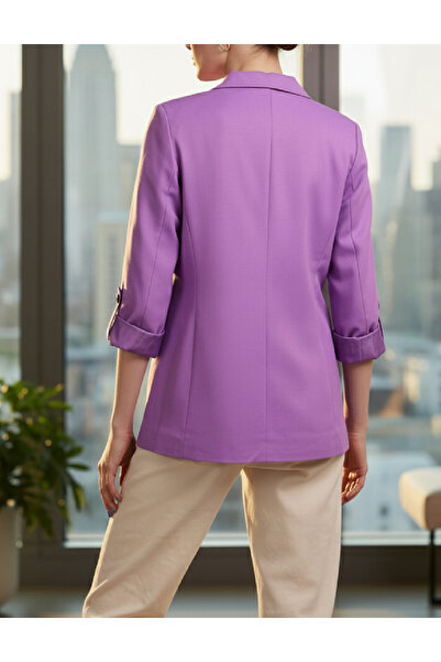 PIECES Jacket, Purple
