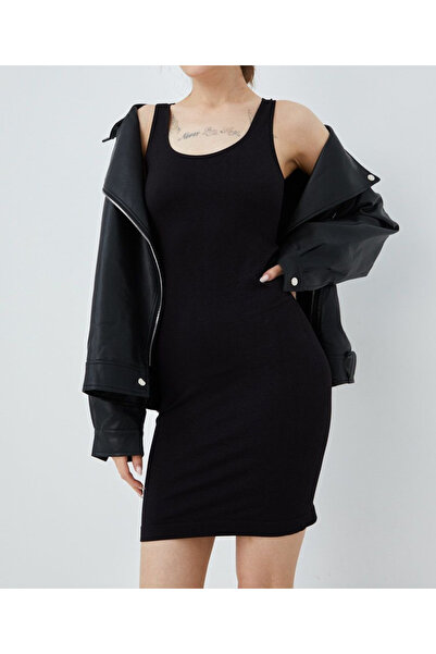 PIECES Short dress, Black