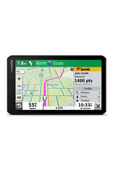 Garmin dezlCam™ OTR710, Büyük, Okunması Kolay 7” GPS Kamyon Navigatörü, Dahili Araç Kamerası, Otomat
