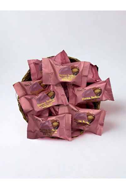 KÖKNAR ÇİLEKLİ ÇİKOLATA KAPLI BADEMLİ HURMA 500 GR