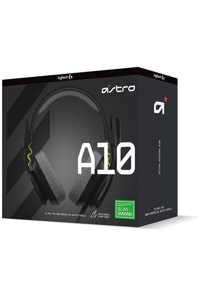 ASTRO Gaming Astro A10 Gen 2 Wired Gaming Headset - Black