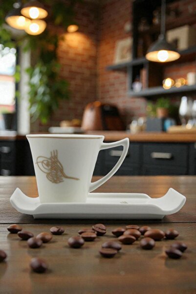 ALBETTO فنجان قهوة فردي من البورسلين طراز توجرا 2417