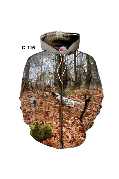 HT Outdoor Çulluk Figürlü Avcı Ceket