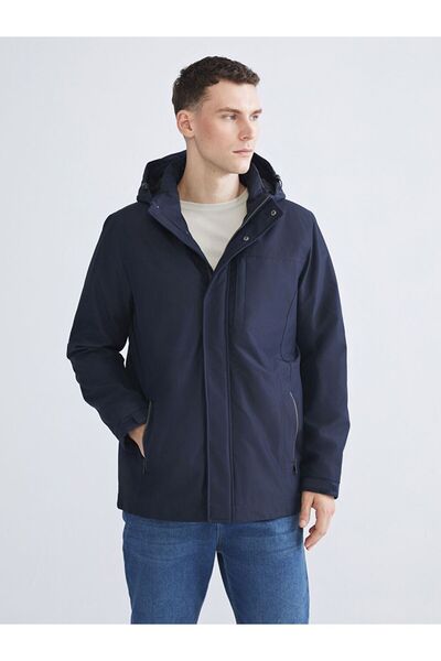 LC Waikiki Standard Mold Hooded Men's Coat