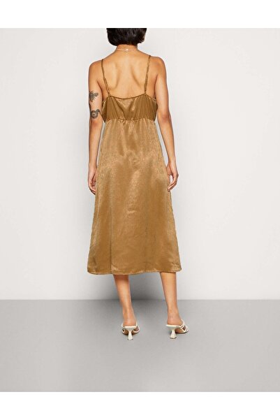 VILA Medium dress, Light Brown