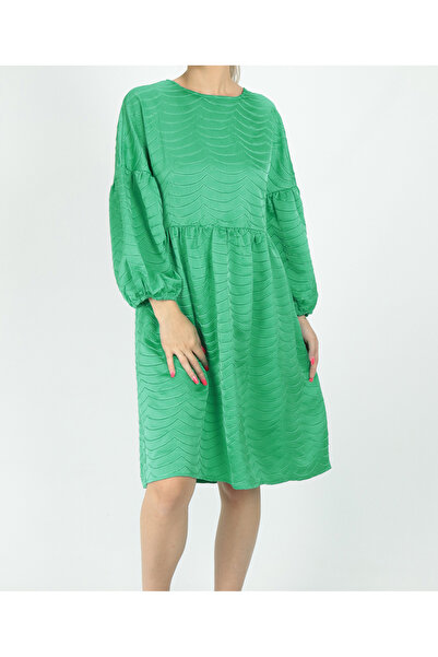 PIECES Rochie scurta, Verde