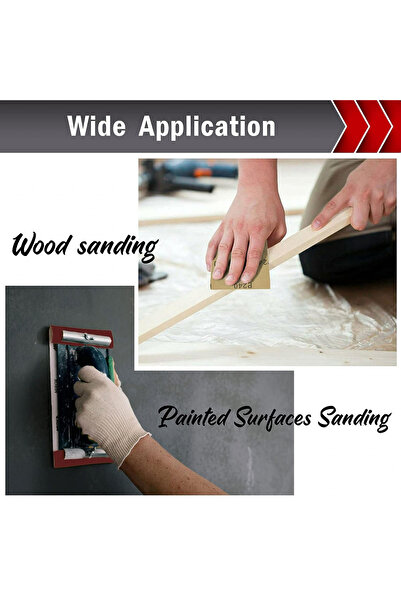 OEM Set of 20 sandpaper sheets, 23 x 28 cm, grit 40, 80, 120. 240, paper, aluminum oxide, brown