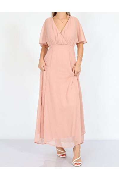 VILA Long dress, Pink