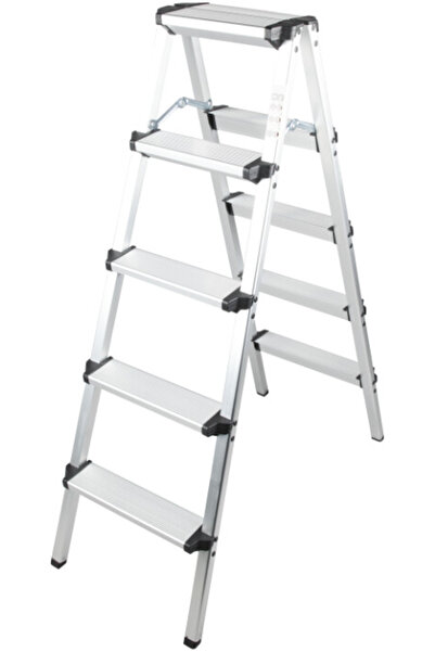 Evotools ETS Aluminum Double Ladder - Total Height 73 cm