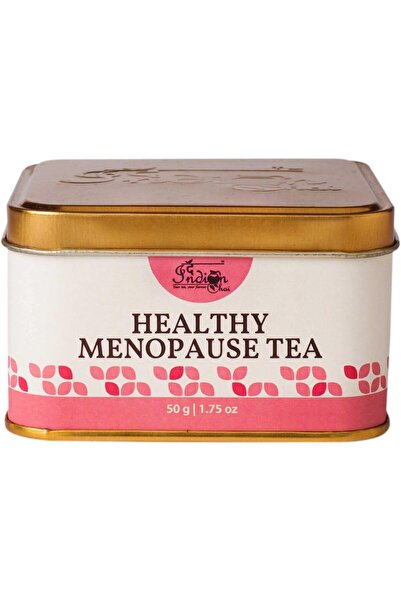 The Indian Chai شاي صحي لمرحلة انقطاع الطمث ٥٠ غرام - توت العليق، البرسيم الأ...