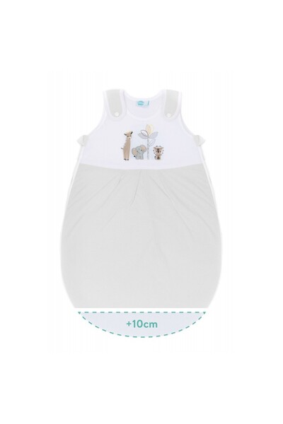 Fillikid Vario Safari adjustable sleeping bag, light grey, 80-90 cm