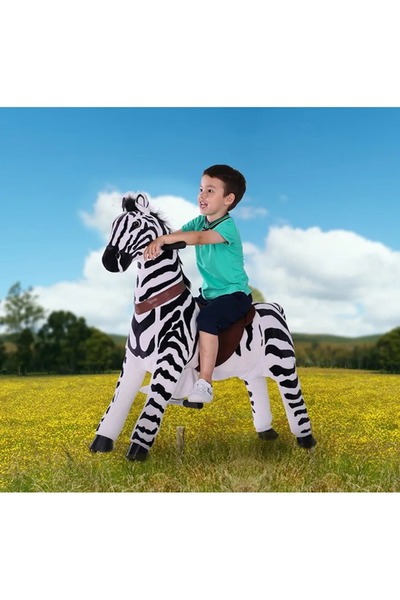 Gidygo WILD ZEBRA TOBYS RIDE-ON FOR KIDS.