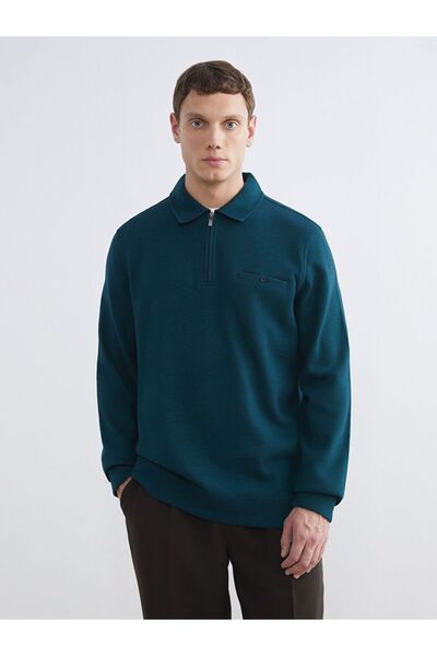 LC Waikiki Polo Neck Men's Sweatshirt