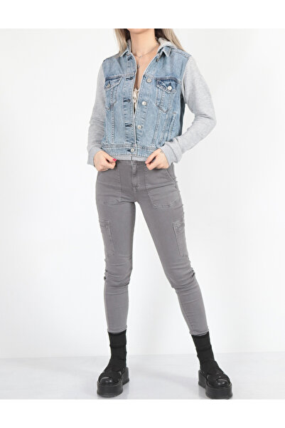 AMERICAN EAGLE Jacket, Blue