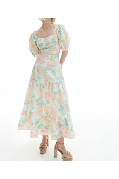 Reserved Top, Floral