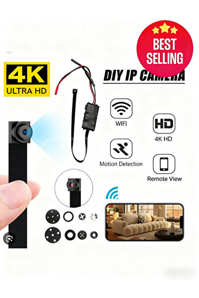 Electronic SPY كاميرا واي فاي 1080 بكسل - رؤية ليلية بالأشعة تحت الحمراء، سهل...