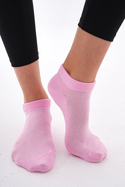 The huez 3-Piece Cotton Anti-Sweat Women's Socks, Soft Booties Socks with Bre...