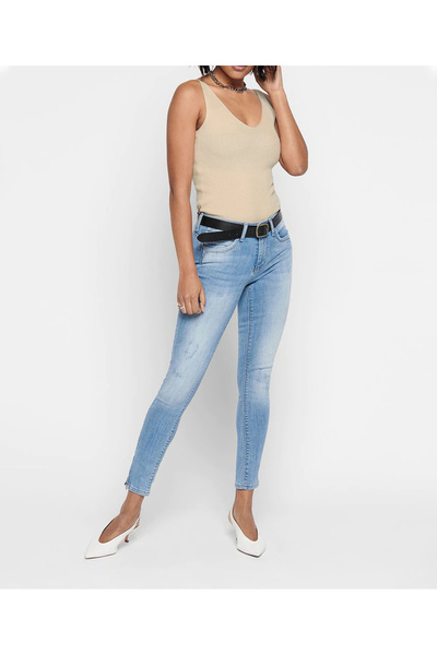 Jacqueline De Yong Tank Top, Cream