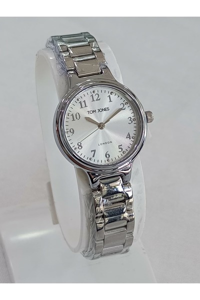 Tom Jones çelik kordonlu, metalik renk, rakamlı, su geçirmez, 2 yıl garantili...