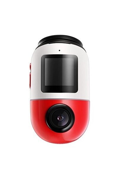 70MAİ X200 Omni 128GB 360° Dönebilen Araç Içi Kamera - Kırmızı & Beyaz