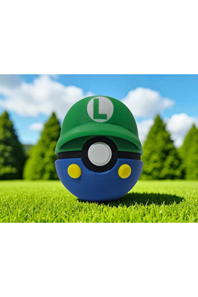 axelon Super Mario Luigi Temalı Pokeball