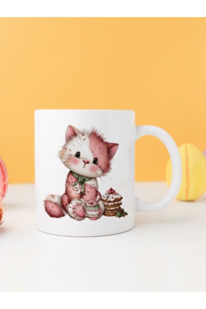 IŞILAY PROMOSYON كوب قطط لطيف بتصميم عيد الميلاد موديل 14