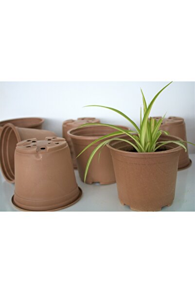 Ekodoğa Vakum Saksı 5 Adet 14X11 Cm 1.20 Lt Plastik Saksı Ucuz Saksı Fide Üre...