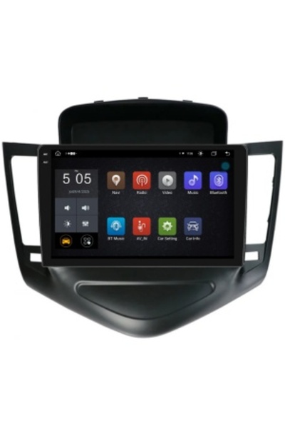 Piloton Navigation for Chevrolet Cruze (2008-2015) 9" QLED 2K, 8GB RAM, 256GB, Octa-Core