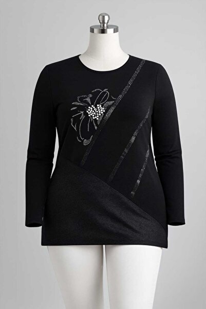 wear on Luxury Plus Size Viscose Long Sleeve Mother Combed Cotton Blouse (New Season)