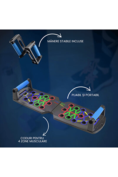 OferteTop Multifunctional Push-Up Board with 14 Training Positions