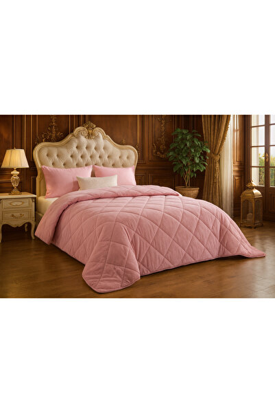 Binna Soft Ultra Soft Peluş Dokulu Welsoft Çift Kişilik Yorgan Pembe
