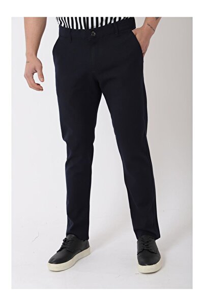 LC Waikiki Pantaloni pentru bărbați din țesătură cu picioare înguste DP_0396