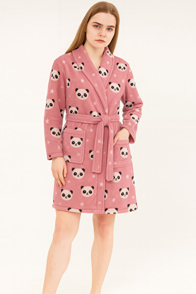 LİKAPA 236 Fleece Short Sabahlik