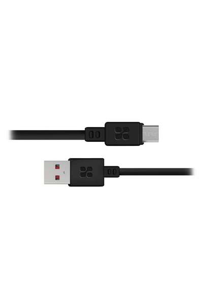 Promate كابل MicroCord-1 فائق المتانة من USB-A إلى Micro-USB بطول 1.2 متر - أسود