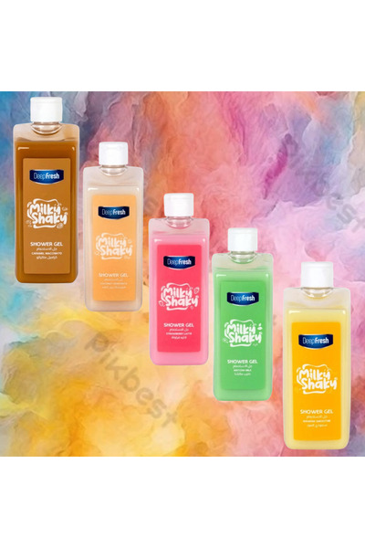 Deep Fresh Deep Fresh Shaul Gel Collection (Banana Smoothie - Strawberry Latte - Matcha Milk - Coconut - Caramel Macchiato)