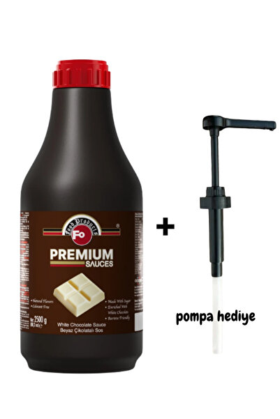 FO Premium Beyaz Çikolatalı Sos 2,5 kg (Pompa Hediyeli)