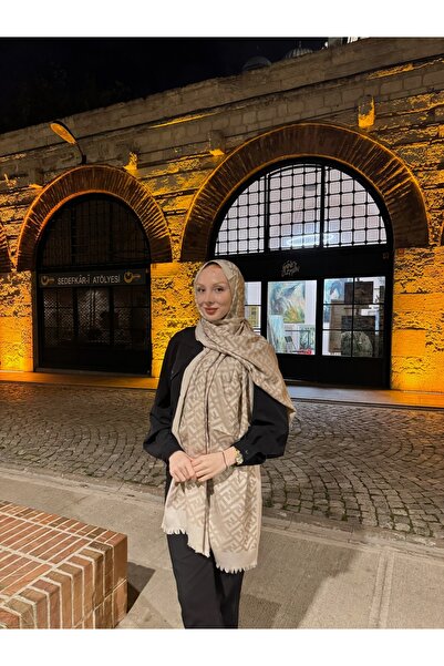 Dolce Εισαγόμενο μαλλί μεταξωτό σάλι με σχέδιο F – Casual, Δώρο, Γραφείο