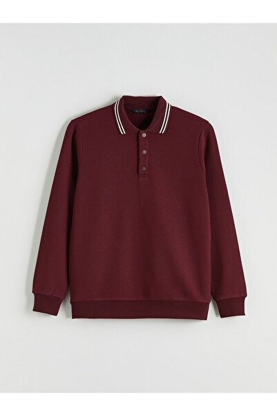 LC Waikiki Ανδρικό φούτερ με χοντρό γιακά πόλο