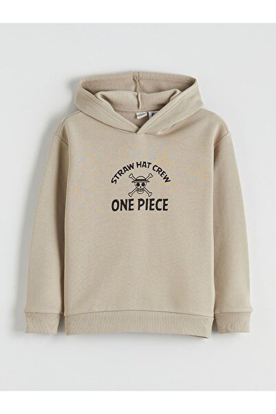 LC Waikiki One Piece Printed Boys' Thick Sweatshirt