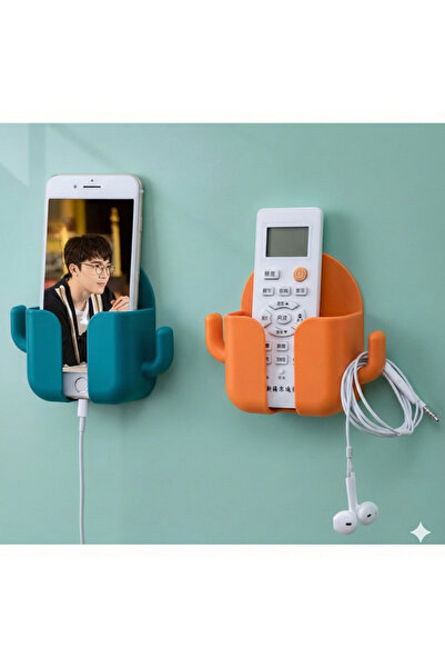 OME Duvar Tipi Kumanda Telefon Tutucu | Kaktüs Tasarım