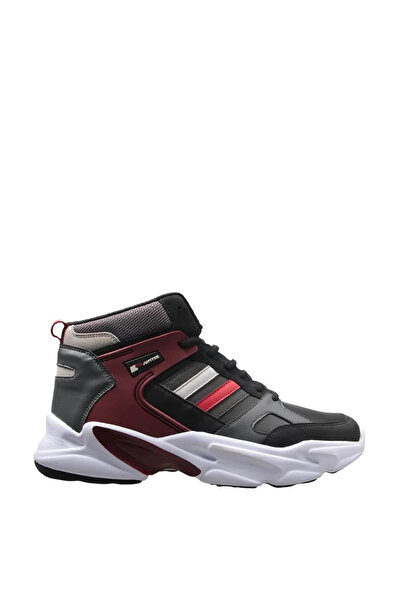 M.P. Mp Unisex Basketball Shoes Gray Claret Red Mp-2635