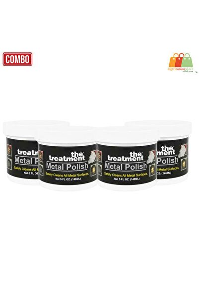 THE TREATMENT Metal Polish 148ml For Cleaning, Restoring, and Maintaining All...