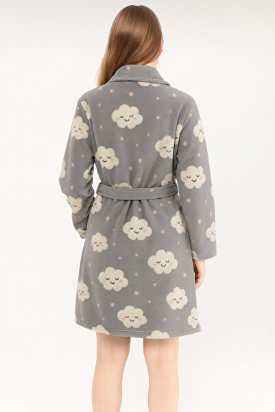 LİKAPA 236 Fleece Short Sabahlik